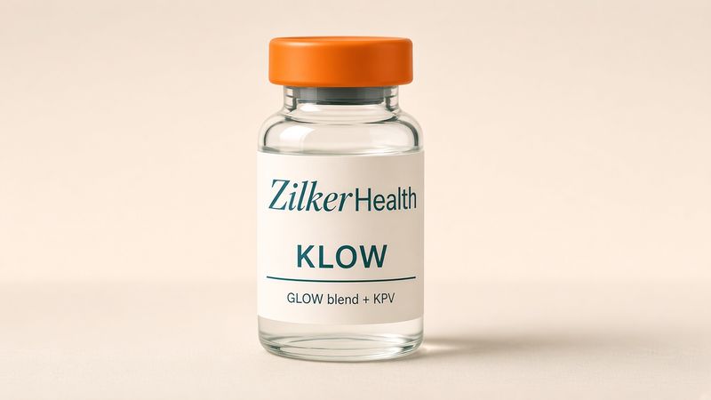 KLOW vial, ZilkerHealth