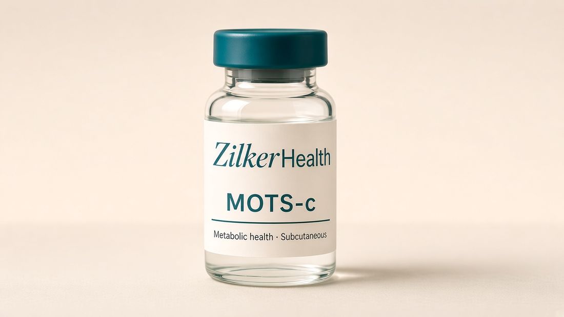 MOTS-c vial from ZilkerHealth